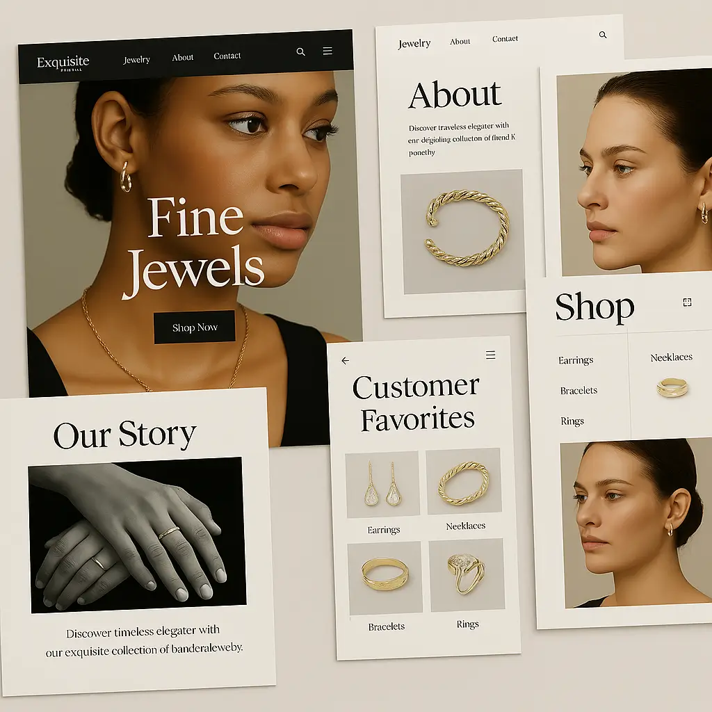 Fine Jewelry Website